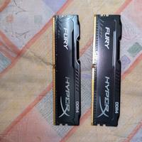 RAM HyperX 8gb (2 x 4gb)