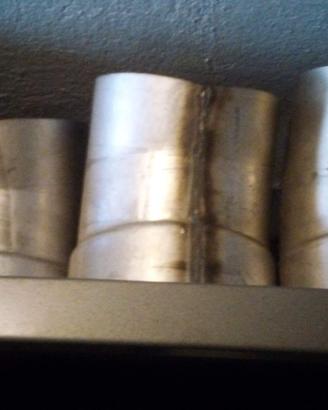 Curve canna fumaria per legna Piazzetta