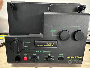 PROIETTORE SUPER 8 SONORO SILMA ALFA 06 SOUNDSYSTE