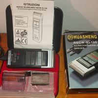 rasoio ricaricabile+phone da viaggio