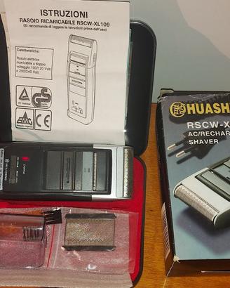 rasoio ricaricabile+phone da viaggio