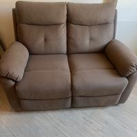 Divano 2 posti reclinabile