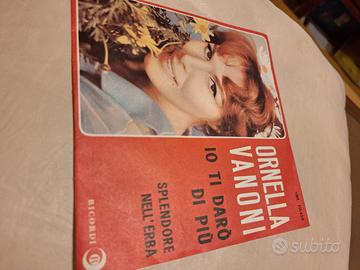 Ornella Vanoni 45 giri "Io ti darò di più" 1^ed.