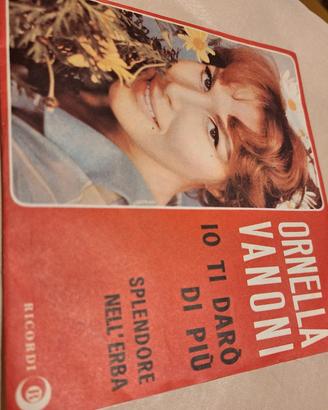 Ornella Vanoni 45 giri "Io ti darò di più" 1^ed.