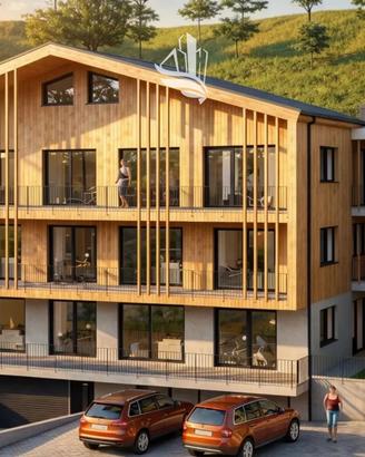 Attico quadrilocale di nuova costruzione a Caldaro