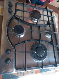 piano cottura gas 4 fuochi
