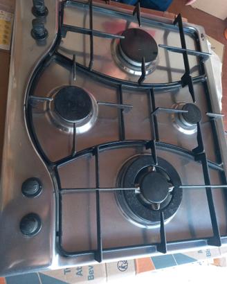 piano cottura gas 4 fuochi
