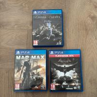 Stock giochi Ps4