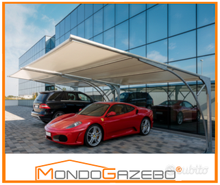 carport auto pvc anti grandine tettoia gazebo moto