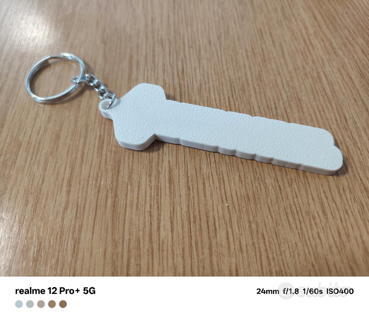 Portachiavi Renault 19 16 V - PVC Morbido Con Logo