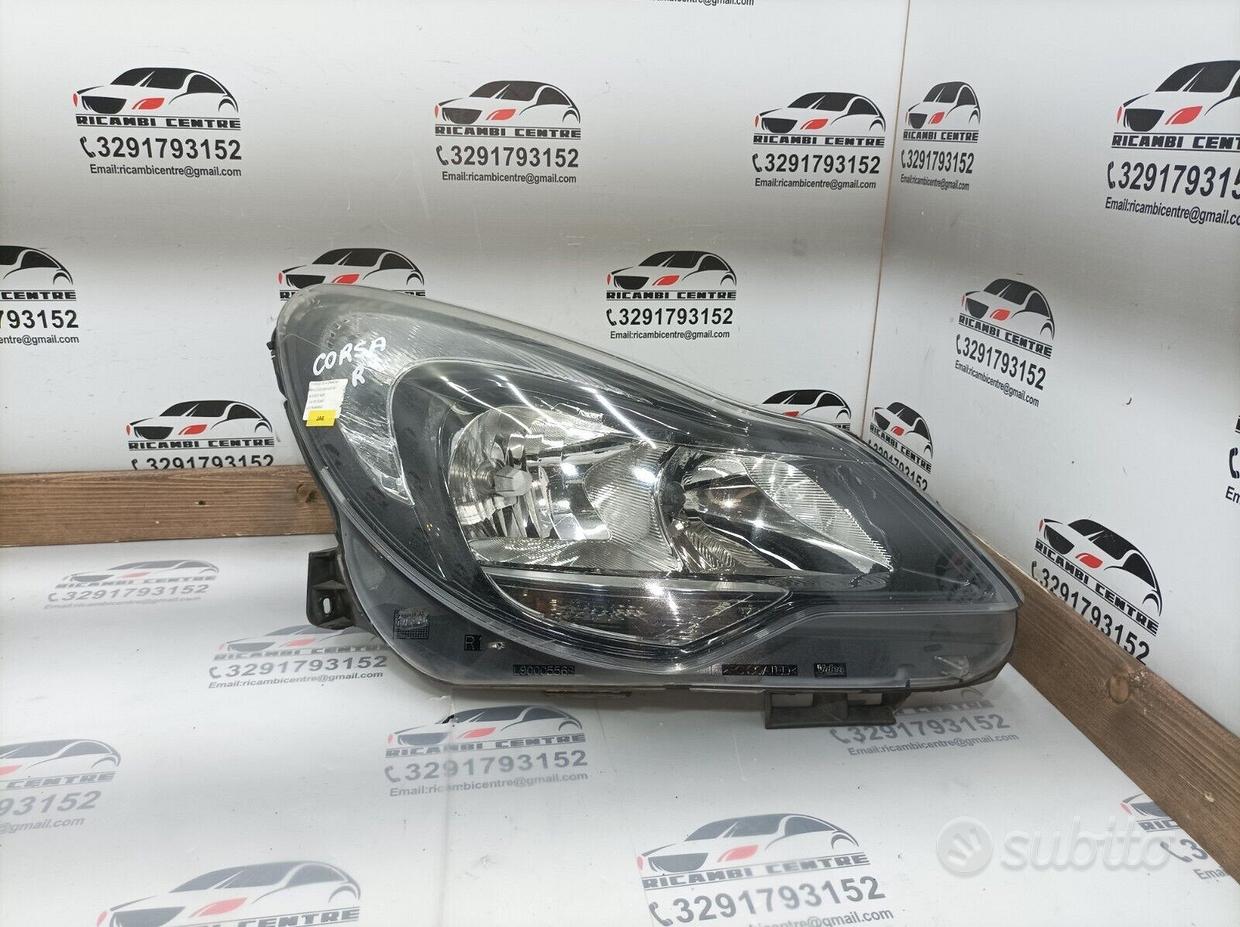 Fari Anteriori Per Opel Corsa C 09/00-06/03 - Set Sinistra/Destra Con Indicatore Integrato - Foto 12