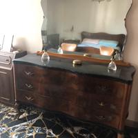 Cassetiera stile chippendale anni 40