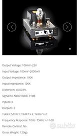 Preamplificatore a valvole Ming-Da MC-7R 