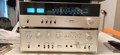 Amplificatore Nikko trm500 e tuner Nikko fam500