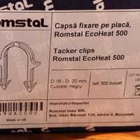 Graffette fissaggio tubi riscaldamento pavimento