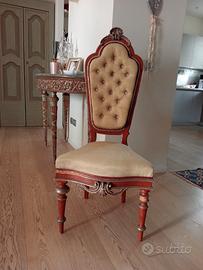Sedia antiquariato del 700