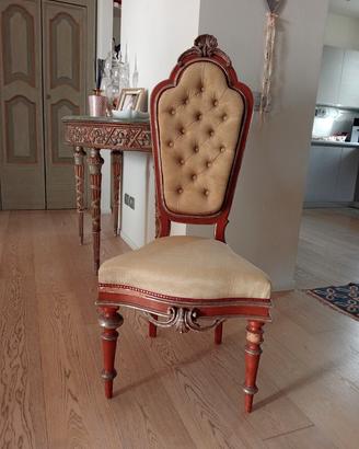Sedia antiquariato del 700