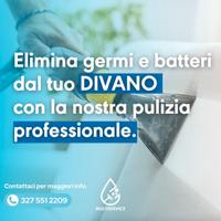 Pulizia divani e tappeti