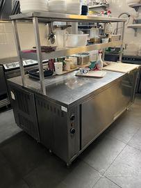 Cucina professionale inox completa pari a nuovo