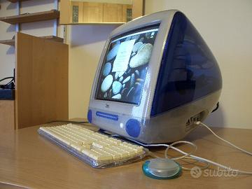 IMac G3 con tastiera e mouse originali