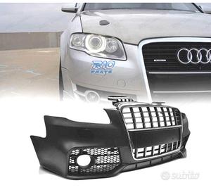 PARAURTI ANTERIORE PER AUDI A4 B7 04-08 LOOK S LIN
