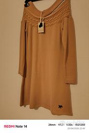 Abito lana Mitika cammello