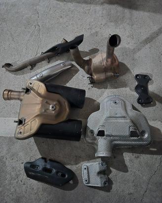 scarico originale ducati multostrada 1000 ds 2004