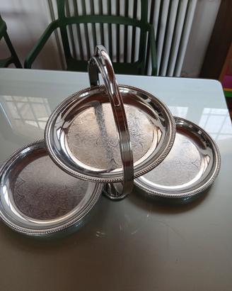 Vassoio Alessi alzatina vintage