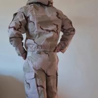 ARMY Mopp Giacca Pantalone Militare Parka Esercito
