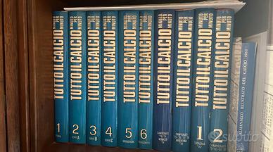 Libri TUTTO IL CALCIO 10 volumi + almanacco 1983