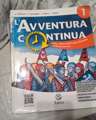 libri scolastici 1 Media storia 