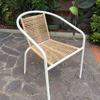 6 sedie da giardino