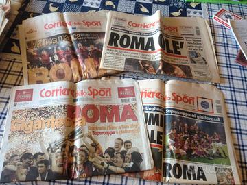 As Roma Corriere Dello Sport Vintage