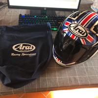 Casco in fibra Arai Viper GT flag UK  tg.XL