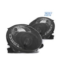 FARI FIAT 500 07-15 LUCE DIURNA TFL FONDO NERO
