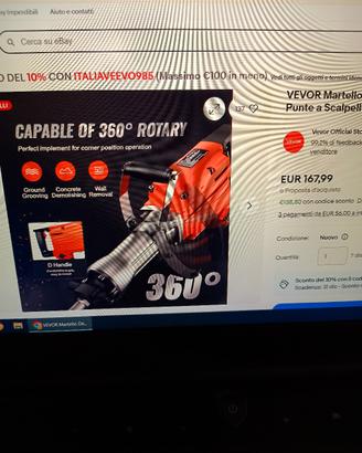 Martello demolitore Vevor  mod 66j