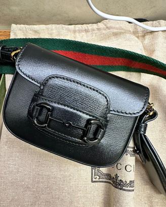 Borsa a spalla Gucci Horsebit 1955