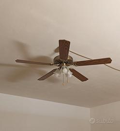 Ventilatore da soffitto con luci