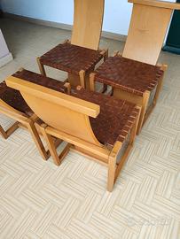 Alvar Aalto sedie alto design anni 50/60