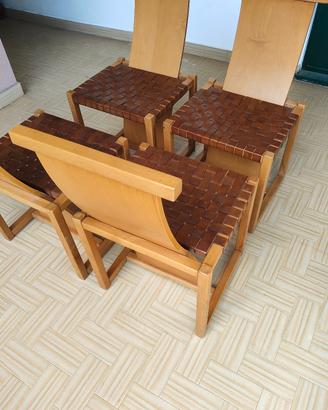 Alvar Aalto sedie alto design anni 50/60