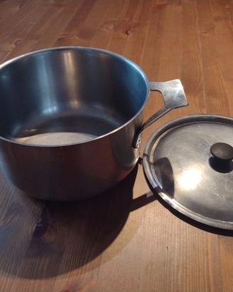 Pentola in acciaio con coperchio IKEA