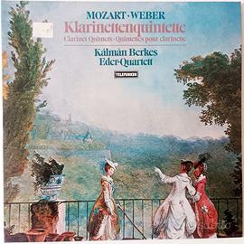 Disco Clarinetto Mozart Weber Clarinet Quintets