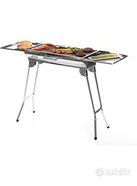 Barbecue pieghevole in acciaio Inox