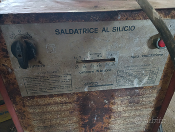 Saldatrice al silicio