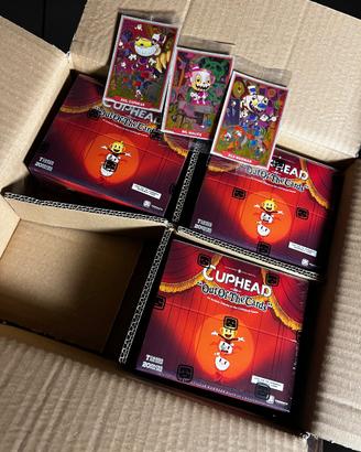 Cuphead out of the cards- 3 box+ promo card