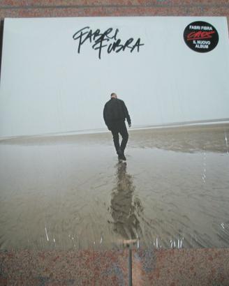 FABRI FIBRA - caos - 2xLP ROSSI - AUTOGRAFATO