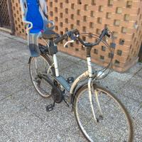 bici anticrisi  con seggiolino robusta e confortev
