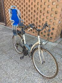 bici anticrisi  con seggiolino robusta e confortev