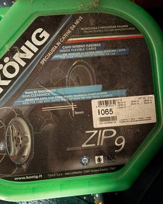 Catene da neve König ZIP 9 nuove
