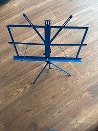 Leggio Musica Piccolo Blu - come nuovo